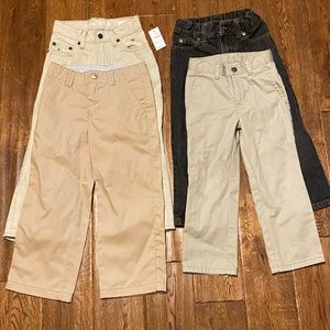 Lot of Four Boys 4T Pants